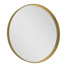 NOTION kulaté zrcadlo v rámu ? 70cm, zlato mat NT700G