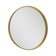 NOTION kulaté zrcadlo v rámu ? 60cm, zlato mat NT600G