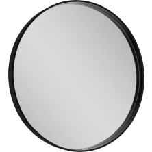 NOTION kulaté zrcadlo v rámu ? 80cm, černá mat NT800