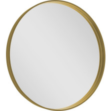 NOTION kulaté zrcadlo v rámu ? 80cm, zlato mat NT800G