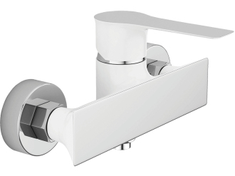 Laveo RAILA BLL_640D Sprchová baterie, chrom-bílá