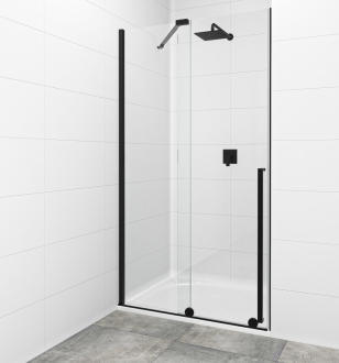 Walk-in XM 1075x2000,nika black SATBWIXM110NIKAC