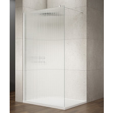 VARIO WHITE jednodílná sprchová zástěna k instalaci ke stěně, sklo nordic, 1000 GX1510-07