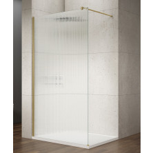 VARIO GOLD jednodílná sprchová zástěna k instalaci ke stěně, sklo nordic, 1000 GX1510-08