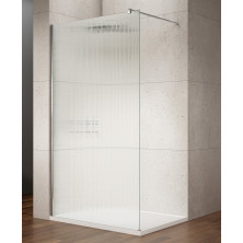 VARIO CHROME jednodílná sprchová zástěna k instalaci ke stěně, sklo nordic, 1100 GX1511-05