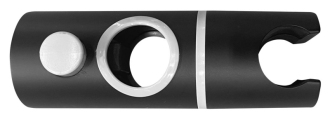 Držák pro sprchovou tyč 23mm, ABS/černá mat NDSL4