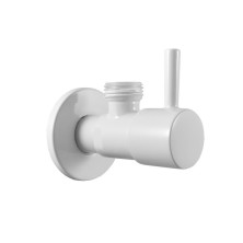 RAV SLEZÁK ventil rohový s keramickým vrškem 1/2“x3/8“ - bílá RV0238B