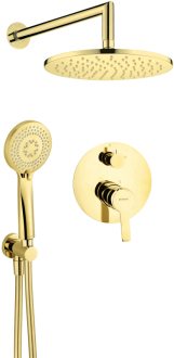 Deante ARNIKA NAC_Z9QP Podomítkový sprchový set, zlatá