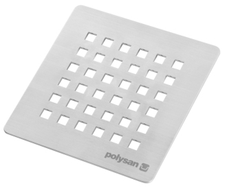 FLEXIA čtvercová krytka sifonu, nerez mat 73245 50910