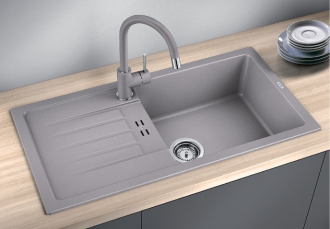 Blanco FAVUM XL 6 S dřez vestavný kávová granit 524 238