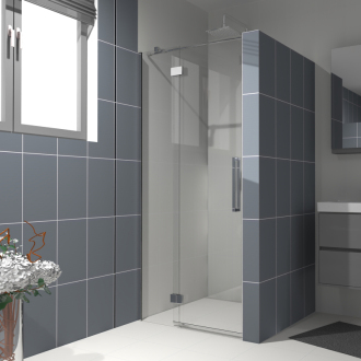 Cersanit Crea sprchové dveře 90x200 levé čiré sklo S159-005