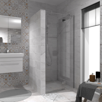 Cersanit Crea sprchové dveře 90x200 pravé čiré sklo S159-006