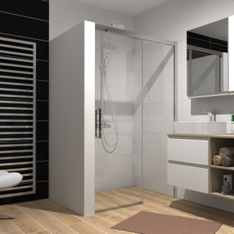 Cersanit Crea sprchové dveře posuvné 120x200 čiré sklo S159-007