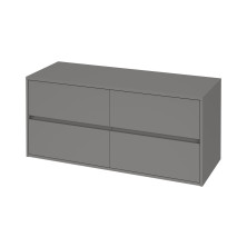 Cersanit Crea skříňka s univerzální deskou 120 šedý mat S931-006