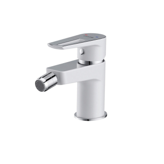 Cersanit Mille bidetová stojánková s kovovou zátkou bílá S951-348