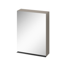 Cersanit Virgo zrcadlová skříňka 60 dub šedý, úchyt černá S522-016