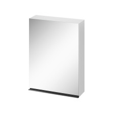 Cersanit Virgo zrcadlová skříňka 60 bílá, úchyt černá S522-014