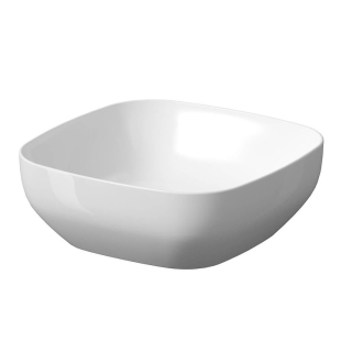 Cersanit Larga umyvadlo na desku čtverec bílá 38x38 K677-004