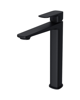 Cersanit Larga umyvadlová stojánková vysoká baterie černá S951-391