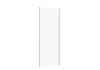 Cersanit Larga sprchová stěna čiré sklo 80x195 chrom S932-131