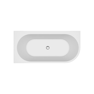 Cersanit Crea volně stojící vana ke zdi Crea 170x82 levá S301-329