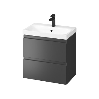 Cersanit Moduo slim set B813 60 antracit DSM skříňka+umyvadlo S801-469-DSM