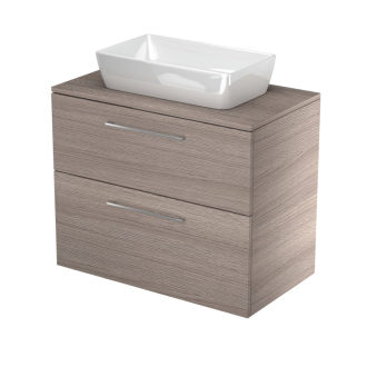 STAR SZZ2 90 spodní skříňka 2-zásuvková CAFE/CAFE s horní deskou bez výřezu