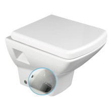 SOLUZIONE CLEANWASH závěsná WC mísa s bidet. sprškou, 35x50,5cm, bílá 10SZ02002 DL