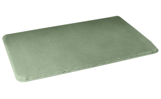 FUZZY koupelnová předložka, 50x80cm, 100% polyester, protiskluz, zelená 96FY508007