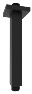 Sprchové stropní ramínko, hranaté, 200mm, černá mat 1205-07B 1205-07B