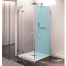 FORTIS EDGE sprchové dveře bez profilu 900mm, čiré sklo, levé FL1290L