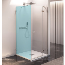 FORTIS EDGE sprchové dveře bez profilu 900mm, čiré sklo, pravé FL1290R