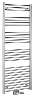 ALYA otopné těleso rovné 600x1600mm, středové připojení, chrom LLS305