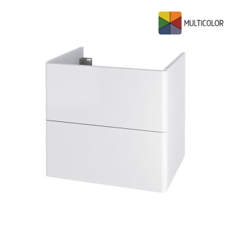 Siena, skříňka 590x548x457 mm, push, 2 zásuvky, multicolor - RAL lesk CN490SzzzzL