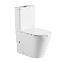 Mereo WC kombi vario odpad, Smart Flush RIMLESS, vč. sedátka VSD91T1