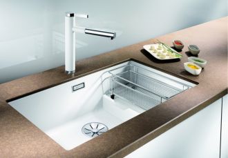 Blanco SUBLINE 700-U Level dřez pod desku bílá granit 523 542
