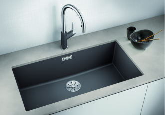 Blanco SUBLINE 800-U dřez pod desku kávová granit 523 150