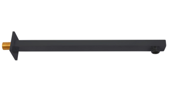 držák sprchy pevný 38 cm - kov černá - matná MD0450CMAT