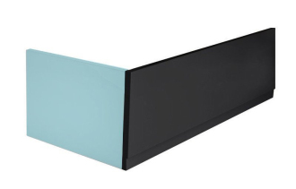 PLAIN panel čelní 170x59cm, černá mat, pravý 72786.21 53144 72786.21