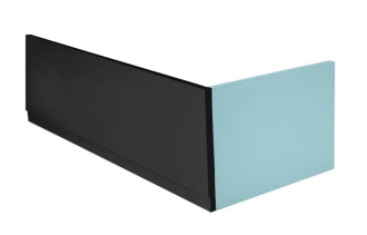 COUVERT panel čelní 180x52cm, černá mat, levý 72857.21 53157 72857.21