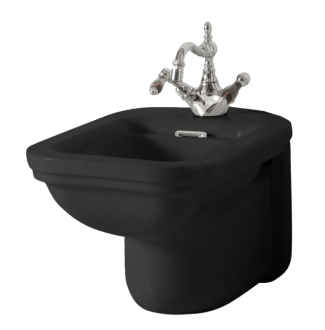 WALDORF bidet závěsný 37x55cm, černá mat 4125K7