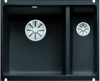 Blanco SUBLINE 350/150-U dřez pod desku černá keramika 523 747