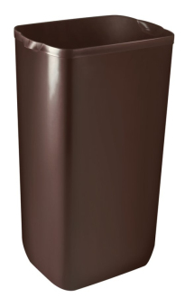 COLORED odpadkový koš nástěnný 23l, ABS, hnědá A74201MA