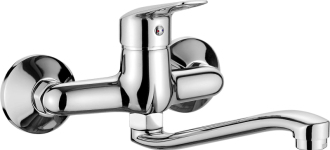 Deante BORO nástěnná dřezová baterie, chrom BMO_080M