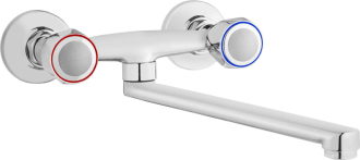 Deante TENO nástěnná dřezová baterie, chrom BON_080D