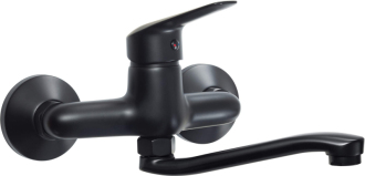 Deante BORO NERO nástěnná umyvadlová baterie BMO_N50M