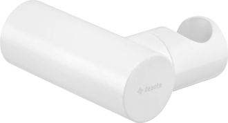 Deante ROUND kulatý mosazný nástěnný držák pro ruční sprchu, bílá ANR_A21U