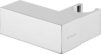 Deante SQUERE hranatý mosazný nástěnný držák pro ruční sprchu, chrom ANS_021U