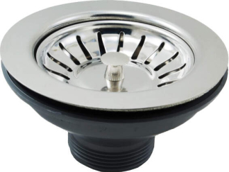 Deante výpusť s mřížkou 3,5’’ pro sifon pro granitové dřezy XZL00SC00