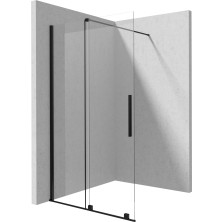 Deante JASMIN Posuvná sprchová stěna walk-in 120x195cm, černá KTJ_N32R